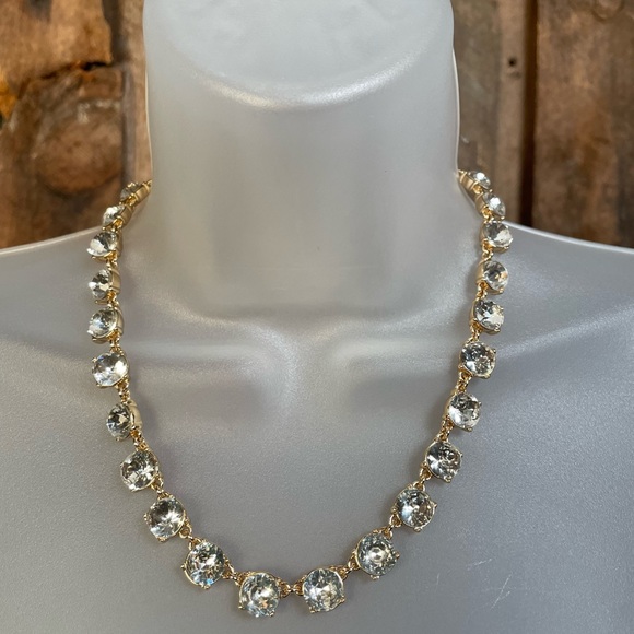 Jewelry Gold Faux Diamond Necklace Poshmark